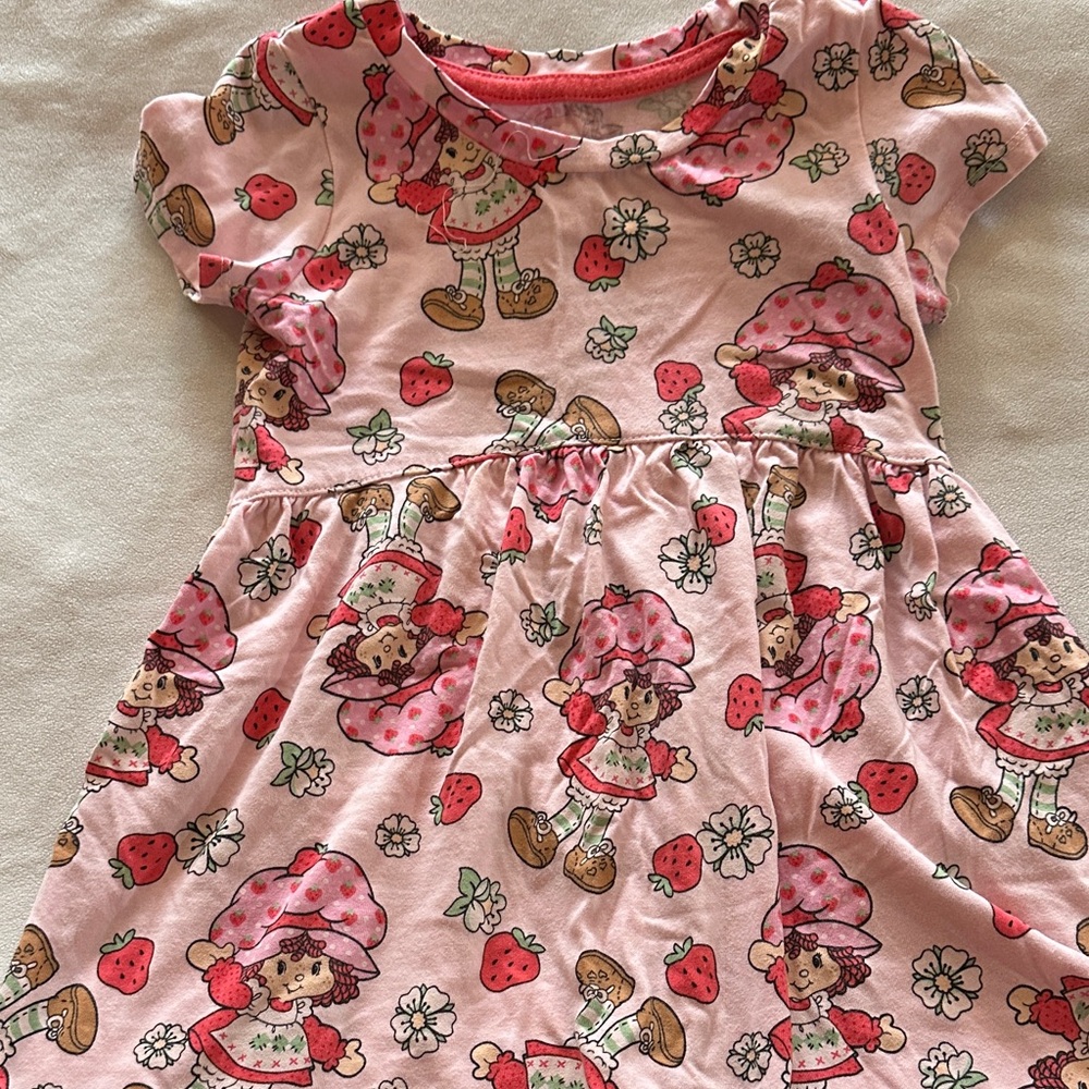 Pink Strawberry Shortcake Dress